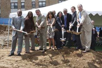 Breaking ground on Riverdale Apartments